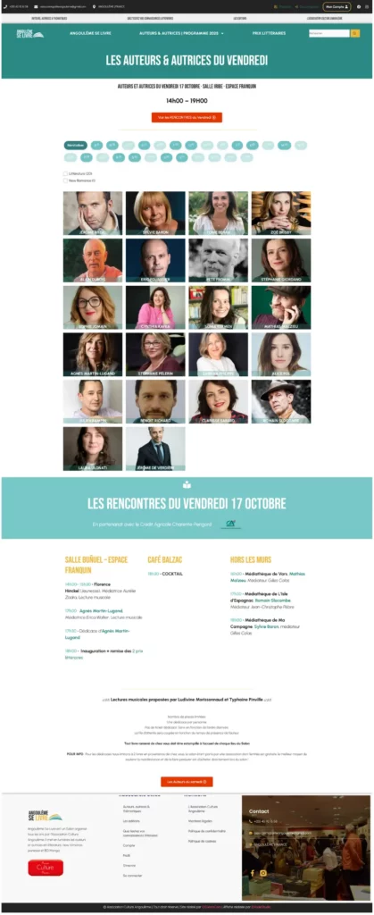 Angoulême Se Livre 2025 Refonte Gleniscom Auteurs