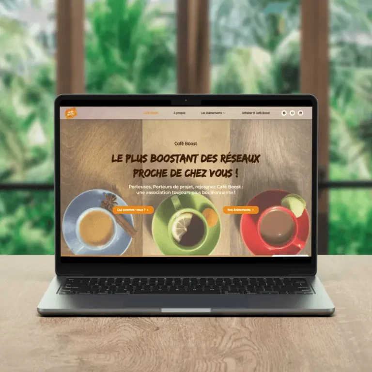 Refonte technique et optimisation du site vitrine de Café Boost